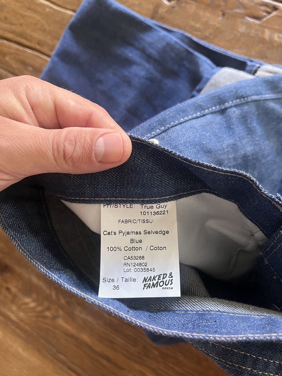 Jeans: Naked & Famous - neu – Nuovo e nell'imballaggio originale da Chur venduto da Mbadimeischter 1