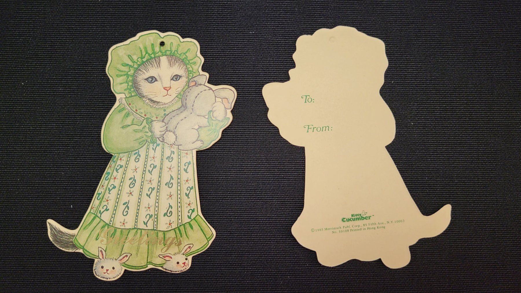 Cartoline: Gruss-Kärtli "Kitty Cucumber's Friend Ellie" – Nuovo e nell'imballaggio originale da Basel venduto da spinne02 4