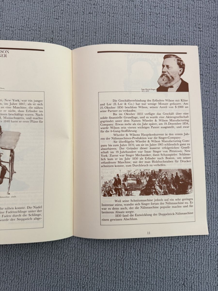 Libri: ///Geschichte der Nähmaschine //// – Usato da Birmenstorf AG venduto da Pat_roll. 1