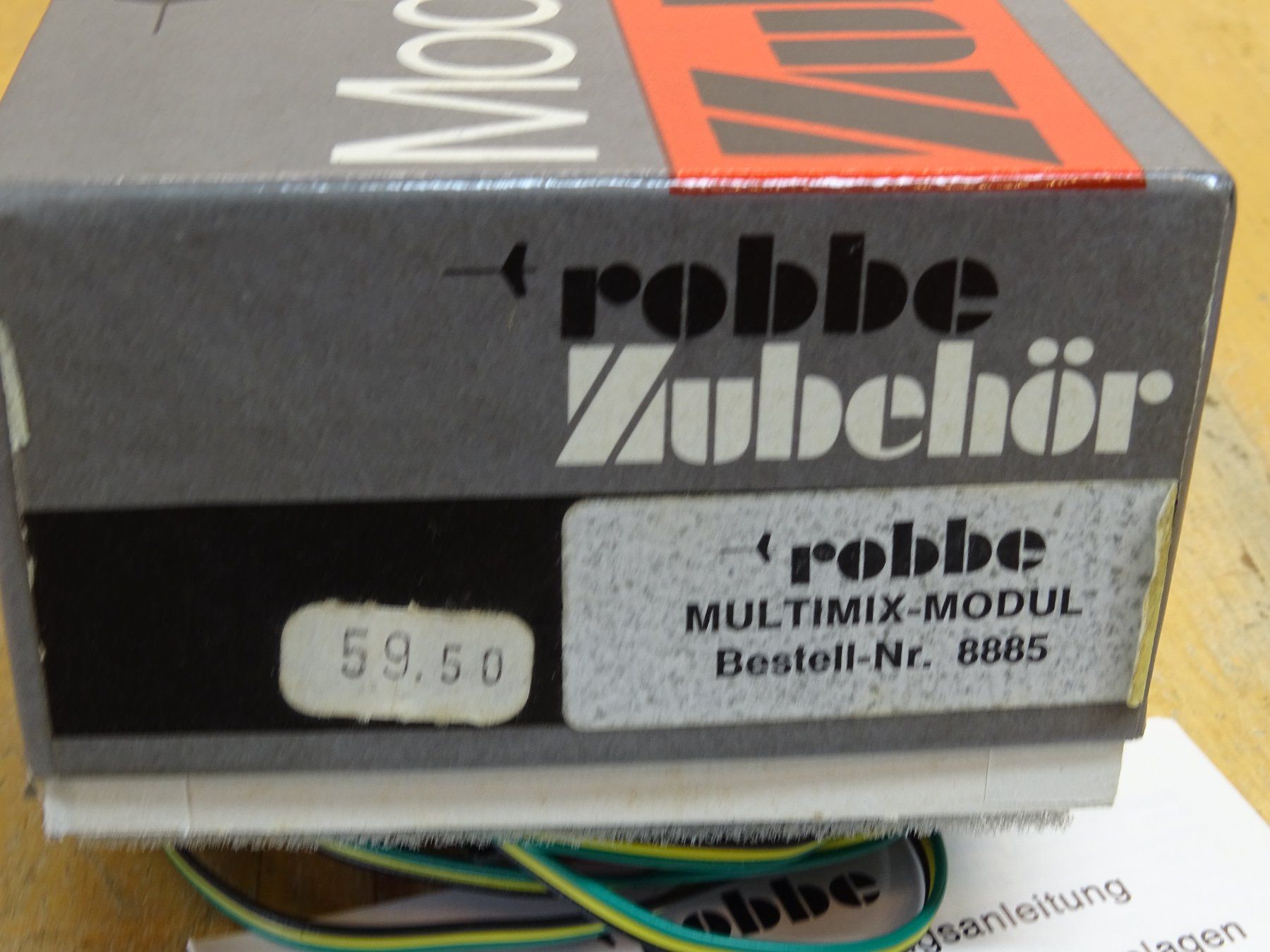 Robbe Modellismo RC: Robbe 8885 Multimix, OVP, Beschreibung – Usato da Wohlen AG venduto da Bricktoys 1