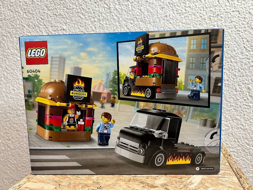 LEGO 60404 Burger-Truck NEU&OVP (Neu und originalverpackt) in Oberbüren ...