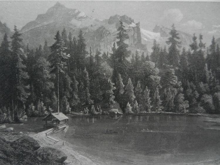 Stiche: Blausee Berner Oberland – Gebraucht aus Risch von Rischli15 1