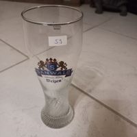 6x Sanwald Weizenglas schönes Design!
