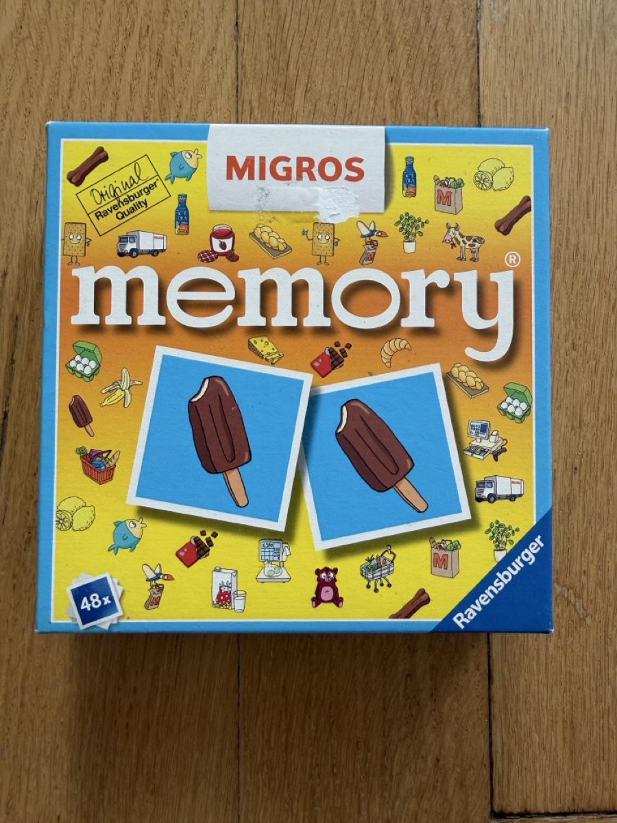Migros Giochi: Ravensburger Memory - Migros Edition - Komplett! – Usato da Bern venduto da Elisa64