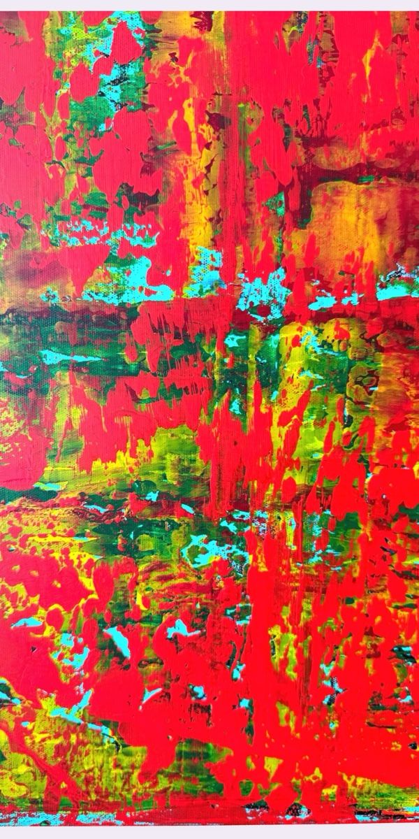 Dipinti: Rotes abstraktes Gemälde, moderne Kunst, 150 x 120 cm – Nuovo e nell'imballaggio originale da Berikon venduto da home-artsch 4