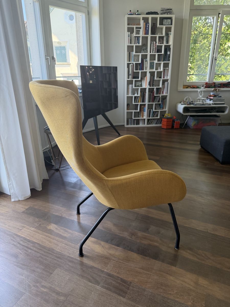 Poltrone: Home24 Sessel Levan - Webstoff - Gold – Nuovo (secondo la descrizione) da Zürich venduto da ag462 2