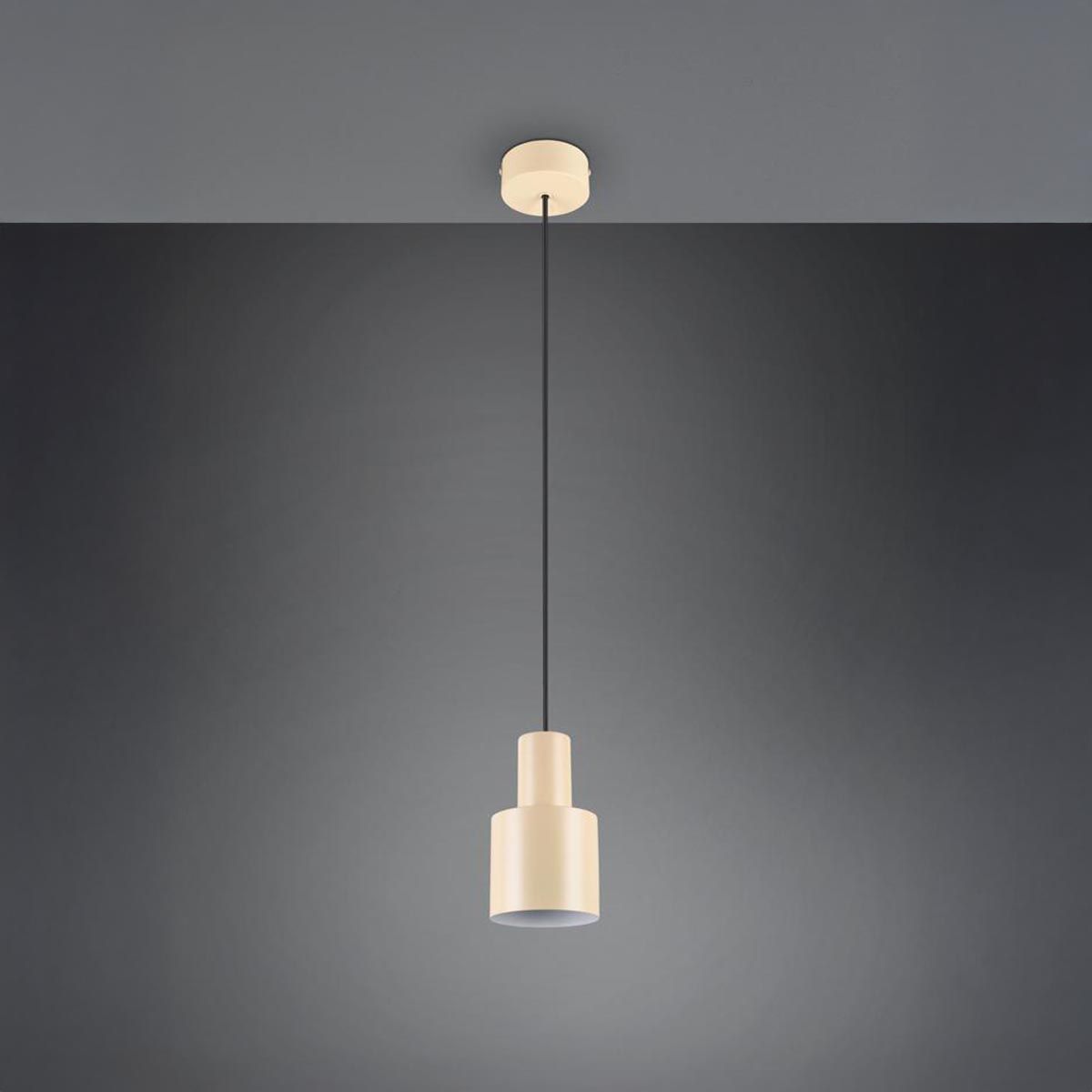 Lampadari & plafoniere: Pendelleuchte, Beige, Metall, 12 cm Ø – Nuovo (secondo la descrizione) da Kreuzlingen venduto da Smart-Light 3
