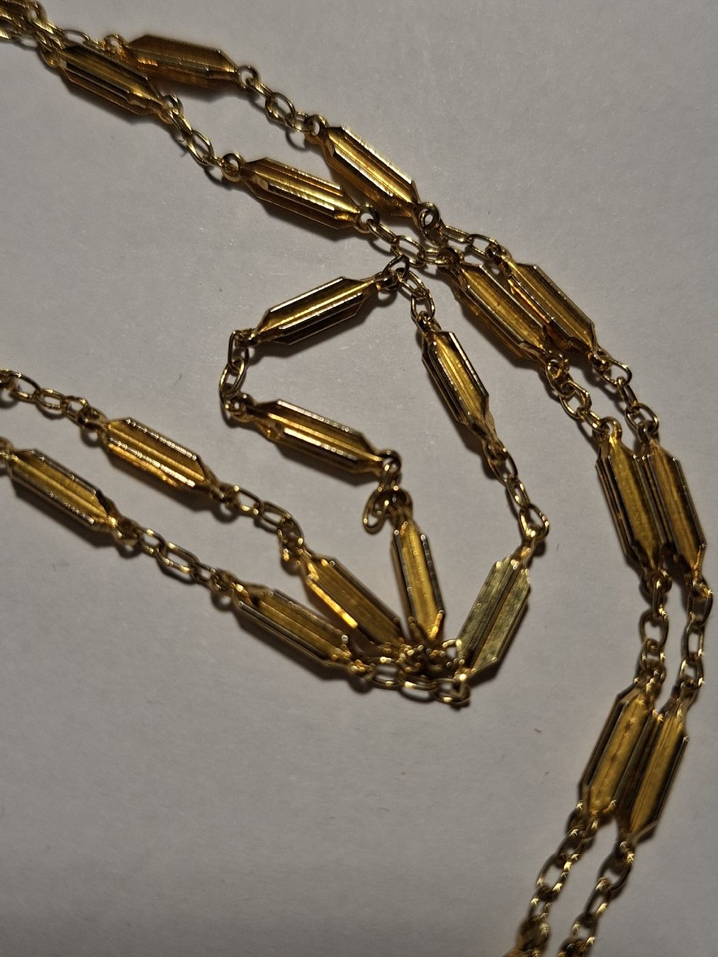 Catenine: Vintage Halskette goldfarben – Usato da St. Gallen venduto da Jawals 1