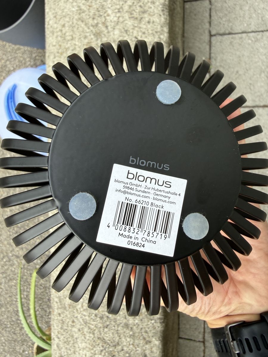 Blomus Lanterne: Blomus Windlicht schwarz Metall – Usato da Zürich venduto da chr_5yqg 1