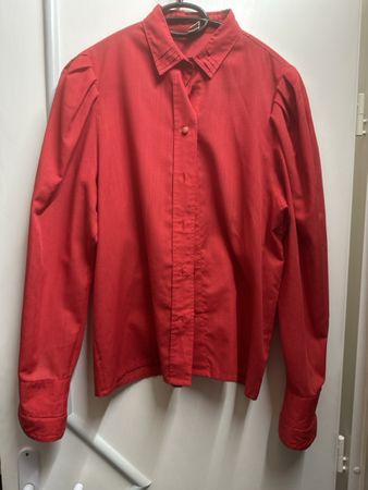 Rote Bluse Gr 38