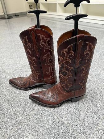 Cowboy Stiefel - Handgemacht Grösse 38