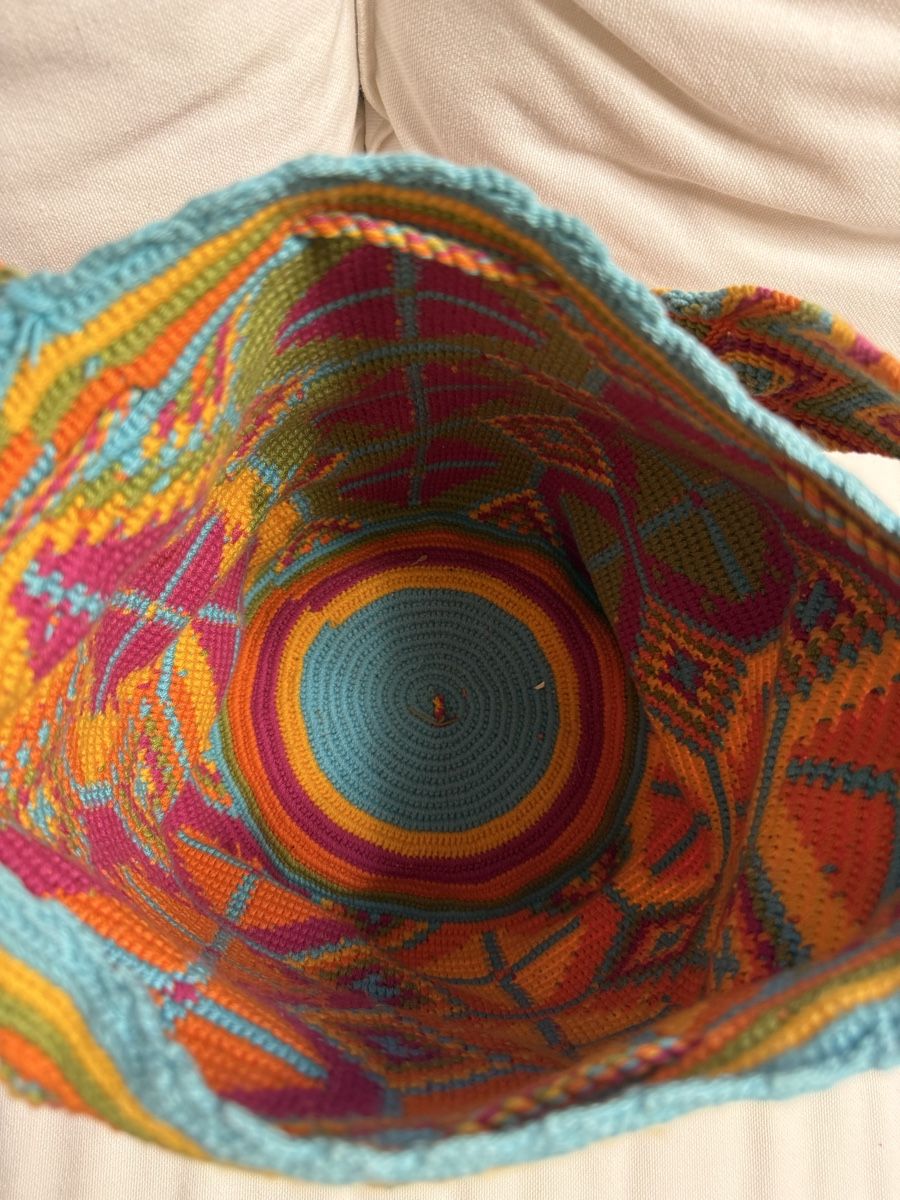 Taschen für Damen: Colorful woven bag, handmade, boho style – Gebraucht aus Zürich von floridiablanca 2