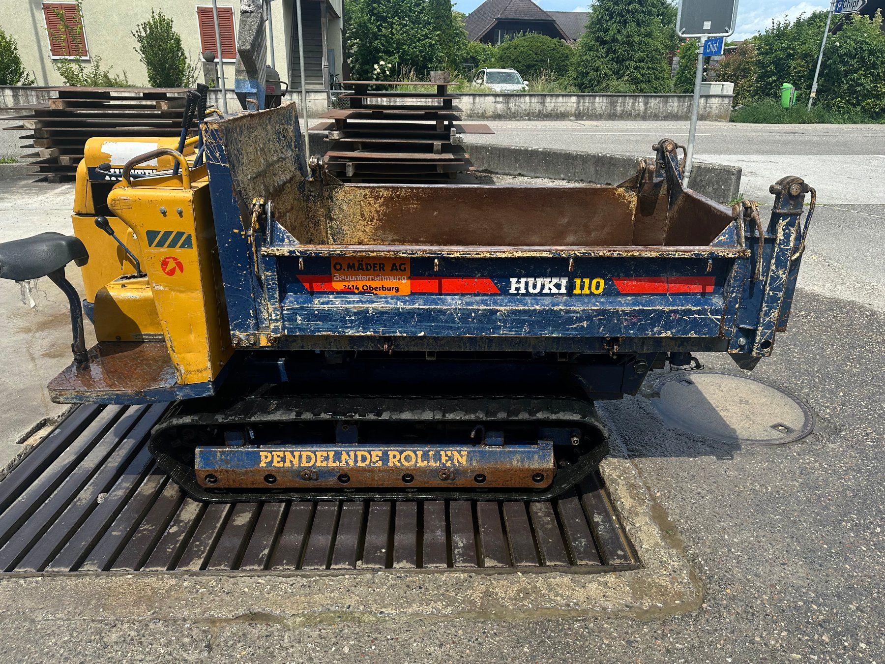Hutter Toutes les machines: Raupendumper HUKI 110 – D'occasion à oberburg par AlamoTX