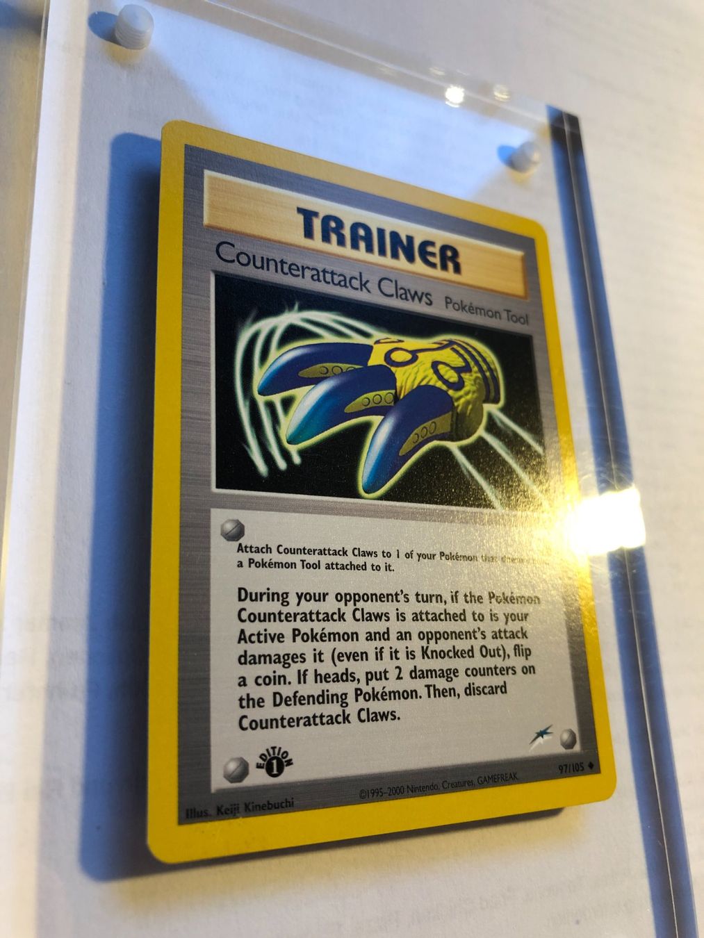 Carte collezionabili: Counterattack Claws 1st (unc.) Neo Destiny - MINT - ab 1.- – Usato da Giubiasco venduto da dan_pr8b 1