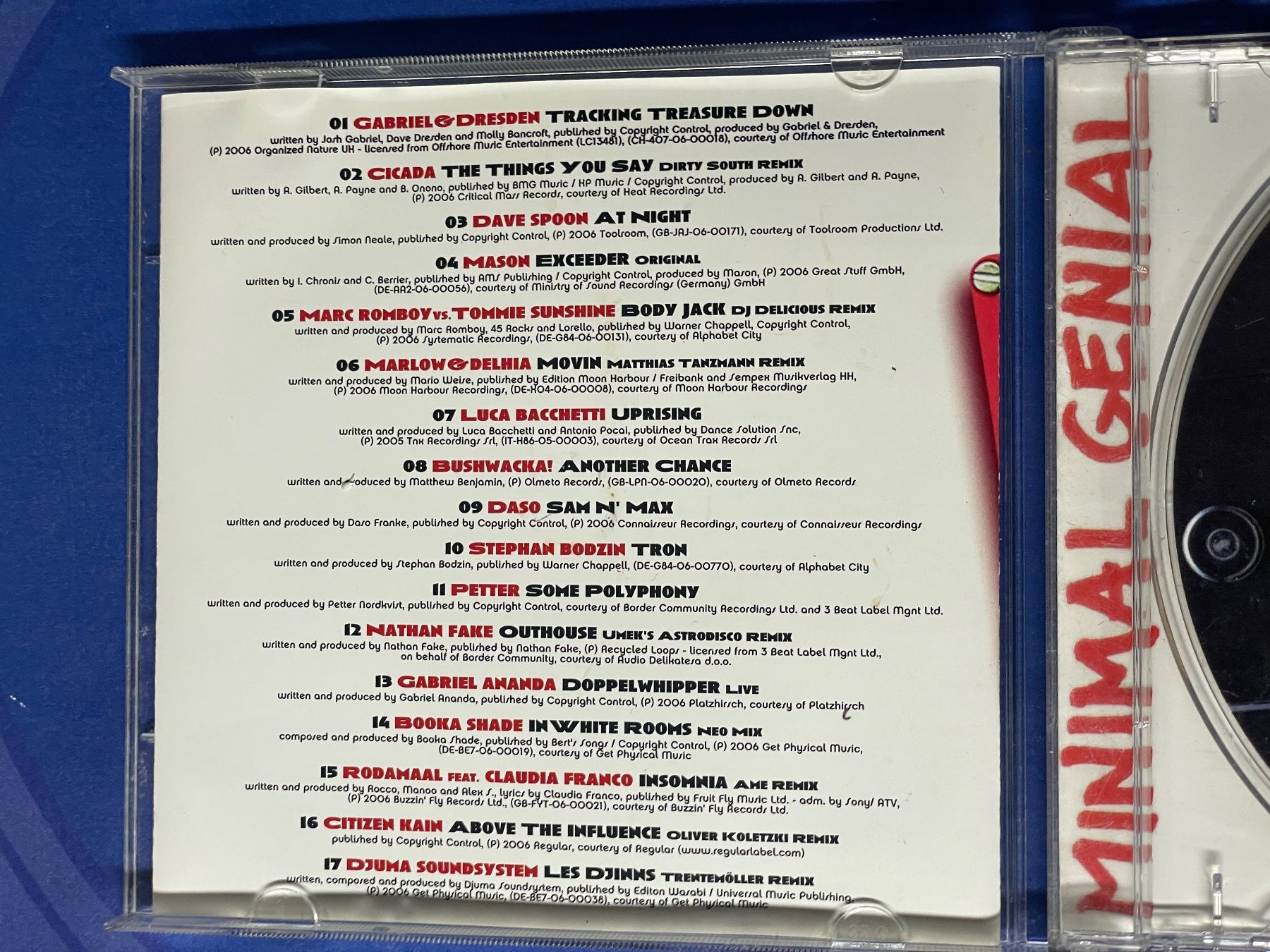 CD: OXA – Minimal Genial – Usato da Muri b. Bern venduto da AdidasCollector 3