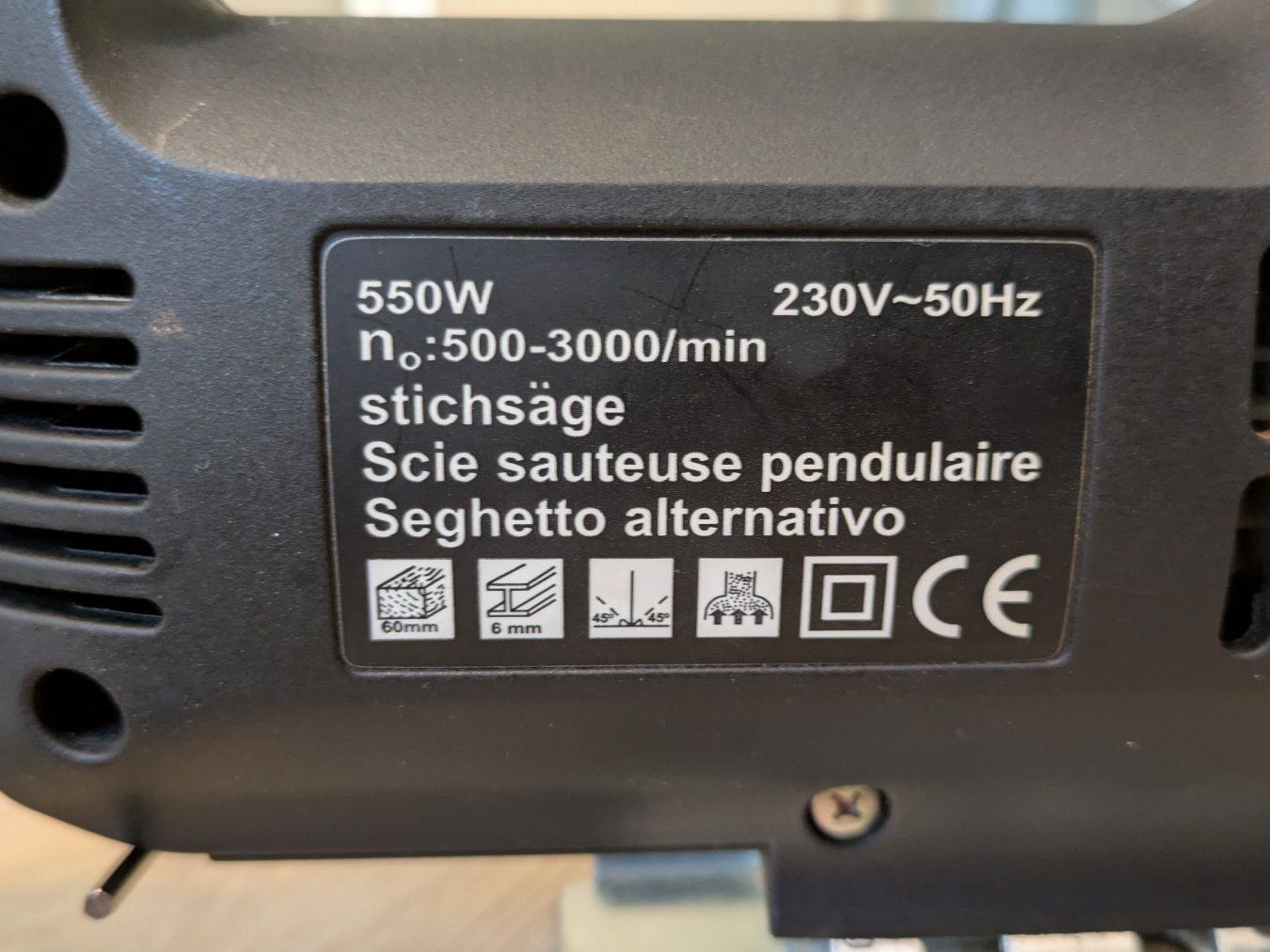 Sägen: KRAFTtech JS60PZ-1 Stichsäge, 550 W – Gebraucht aus Biasca von TheSeo 2