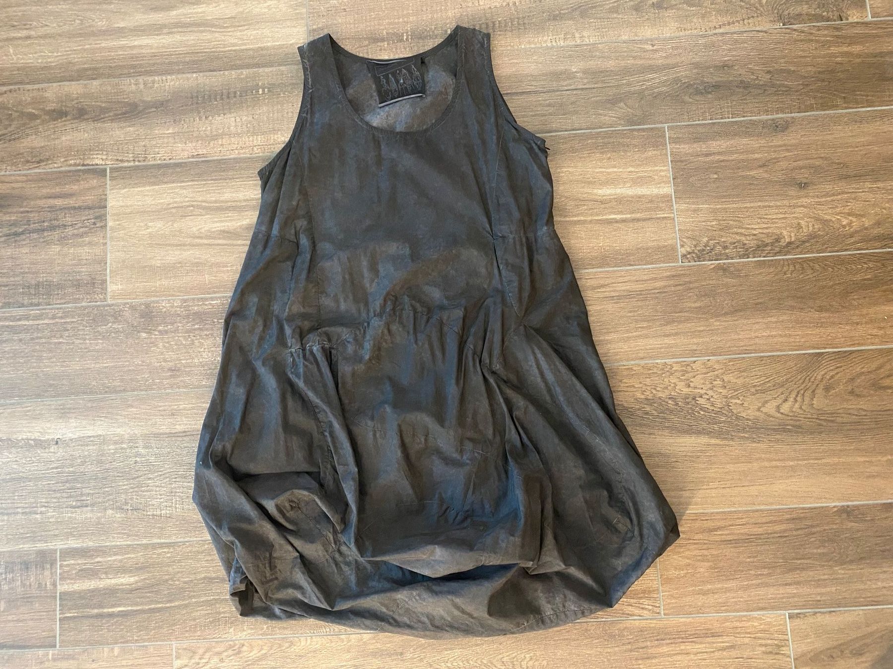 Barbara Speer Kleider: Barbara Speer Ballon-Kleid grau Gr. 3 / 46 – Neu (gemäss Beschreibung) aus Arlesheim von san_w9vr