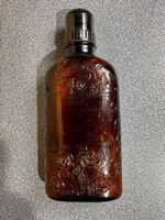 Glas Flasche 5 dl Rosendekor Likör-Wasser Leningrad Russland