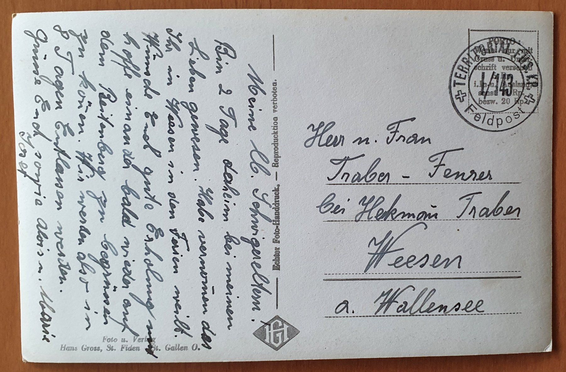 Cartoline postali: Schmerikon – Usato da Kreuzlingen venduto da Rschweiz1 1