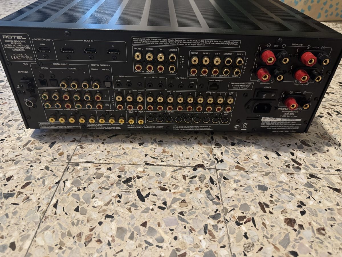 Rotel Amplificatori: Rotel RBX-1057 Surround Sound Receiver – Usato da Brügg BE venduto da haj_9zhk 3