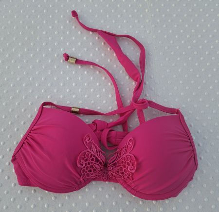 Pinker Bikini-Oberteil Manor Grösse 70A