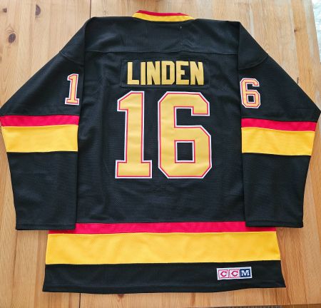 Trikot Vancouver Canucks #16 Trevor Linden NEU Grösse XL NHL