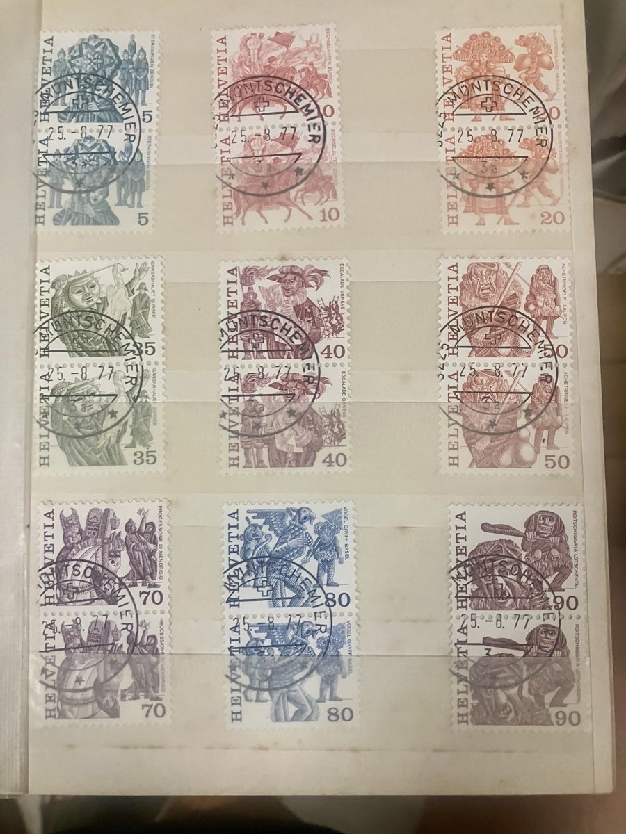Tutti i francobolli: Collection timbres suisses – Usato da Puidoux venduto da lemacos 2