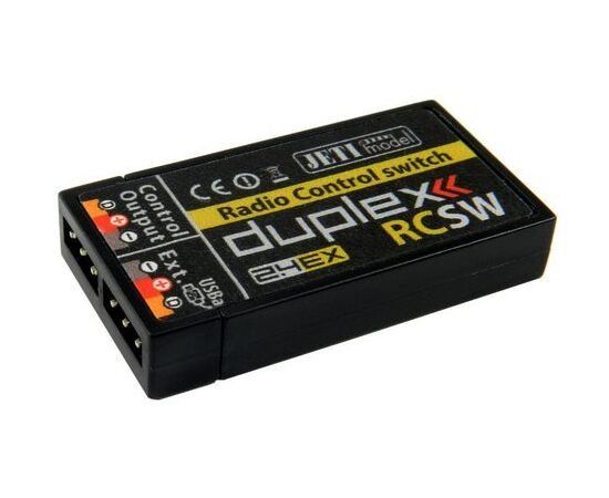 Jeti Ricevitori: Jeti Radio Control Switch - RCSW – Nuovo e nell'imballaggio originale da Balsthal venduto da Jetline