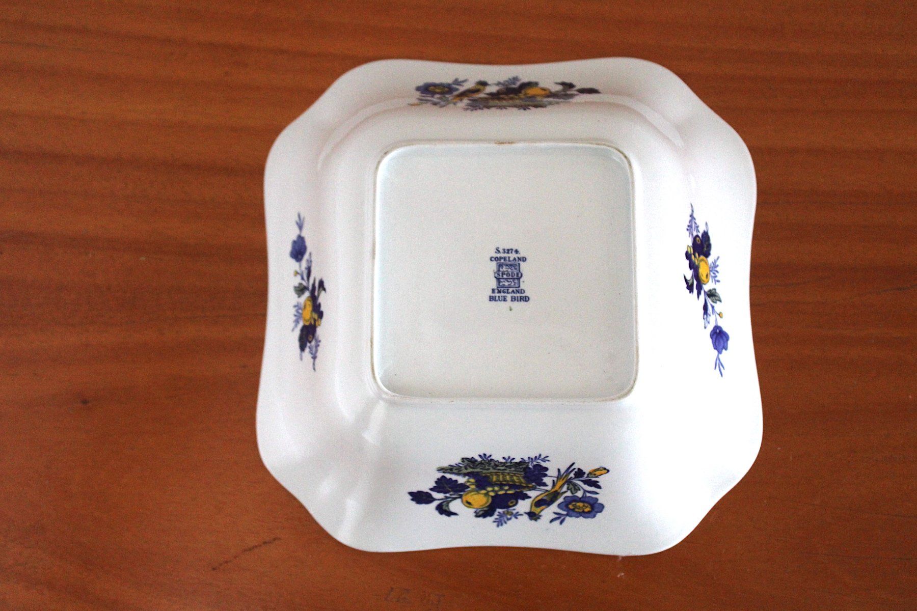 Schalen: Blue Bird England, Servierschale, – Gebraucht aus Locarno von fripui 4