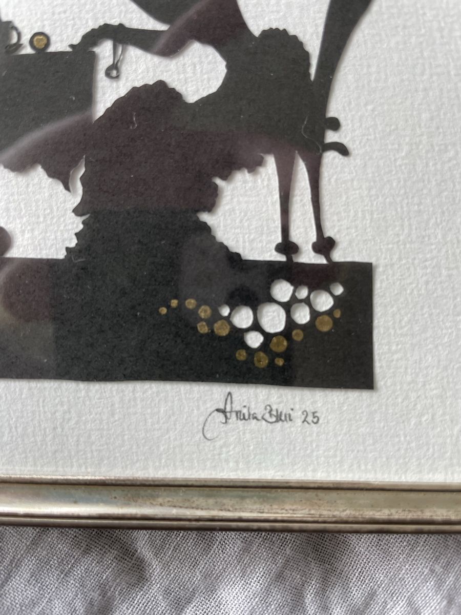 Grafiken & Lithographien: Scherenschnitt von Anita Buri – Neu (gemäss Beschreibung) aus Konolfingen von Bern-75 1