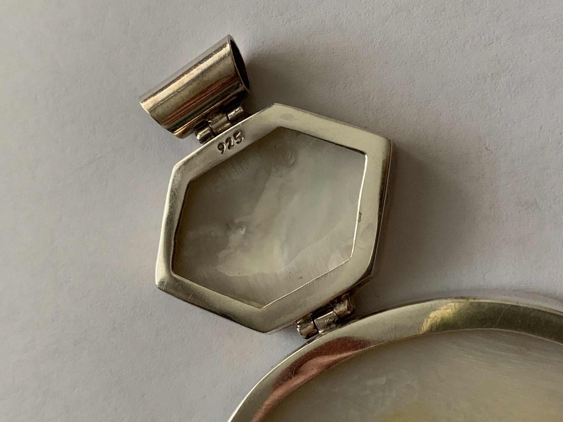 Catenine: 925 Silver Perlmutt Pendant Necklace – Nuovo e nell'imballaggio originale da Moehlin venduto da Balirain 4