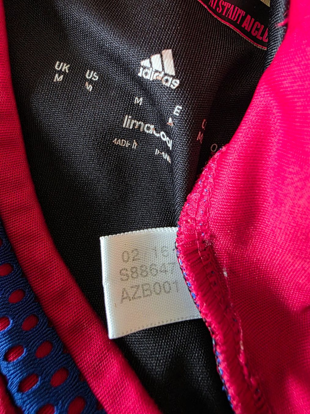 Adidas Canottiere & Pantaloni: FC BASEL FCB 16/17 TRIKOT – Usato da Lüchingen venduto da Jersey_Time 3