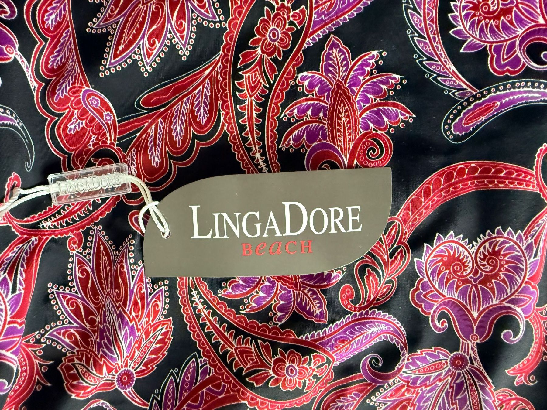Badekleider & Bikinis: LINGADORE Beach, Badekleid, Grösse 40D, Schwarz mit Muster – Neu und originalverpackt aus Rudolfstetten von gst_g7xl 5