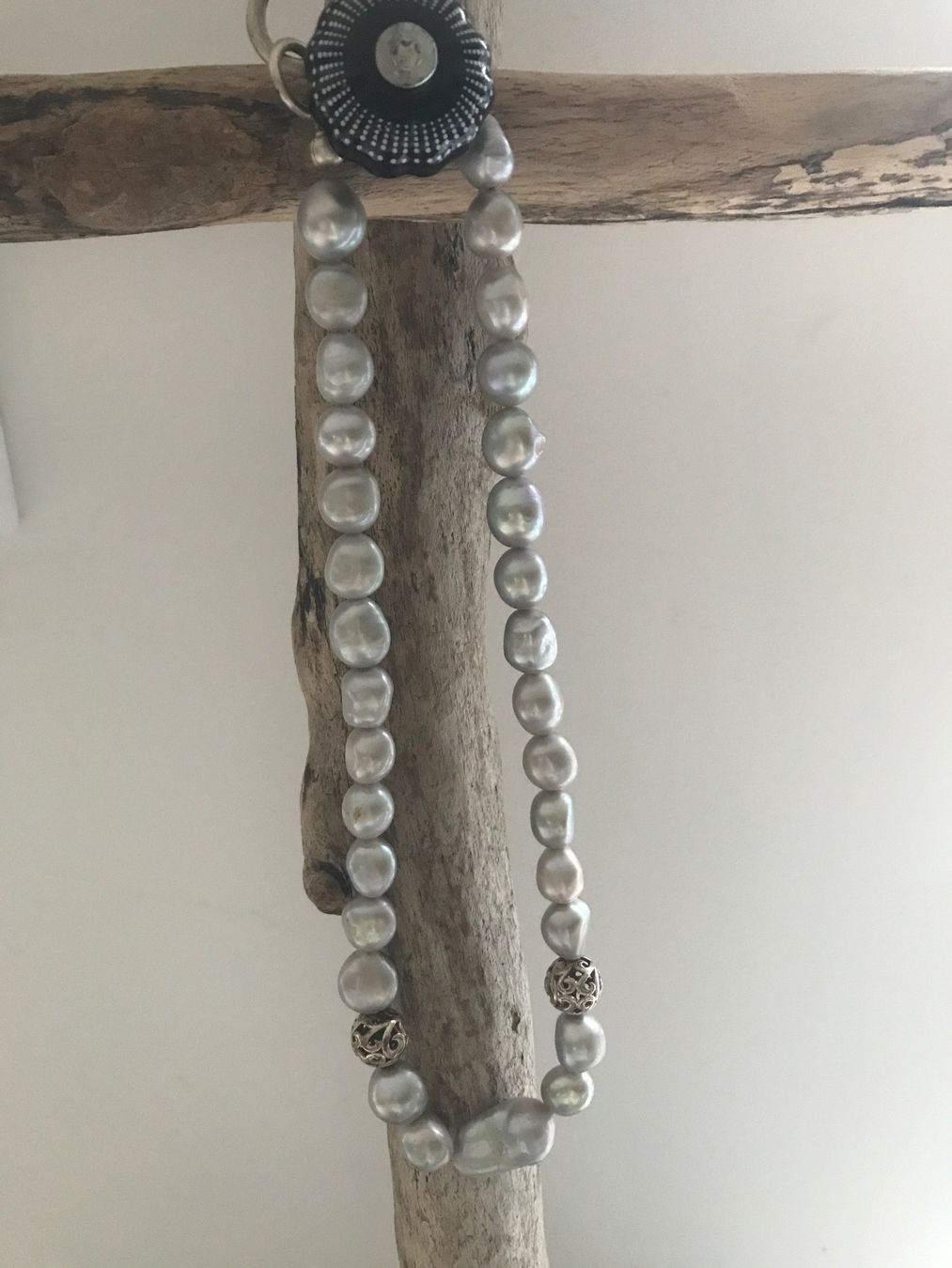 Catenine: Süsswasser-Perlenkette mit passendem Armband – Usato da Buchs AG venduto da dasPerlending