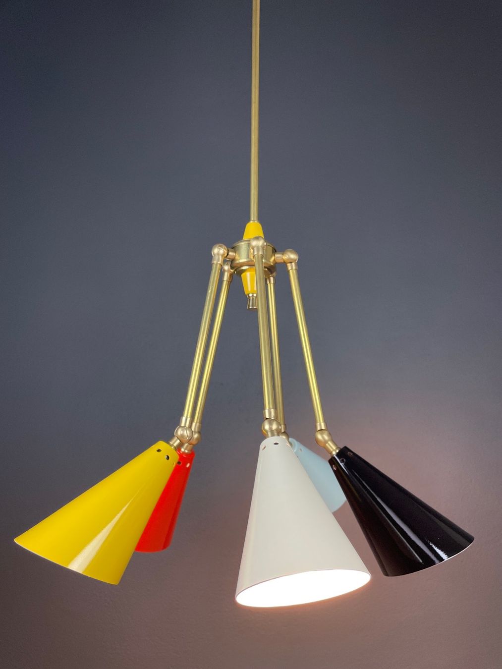 Lampadari & plafoniere: Articulated ceiling light - Deckenleuchte - Plafonnier – Usato da Genthod venduto da lightyear63 6