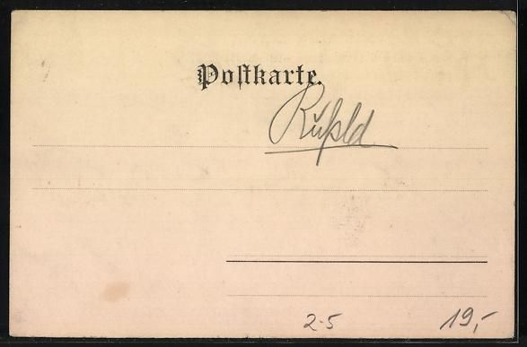 Ansichtskarten: Ansichtskarte ohne Ansicht, Ansichten gi – Gebraucht aus Berlin von bartko-reher 1
