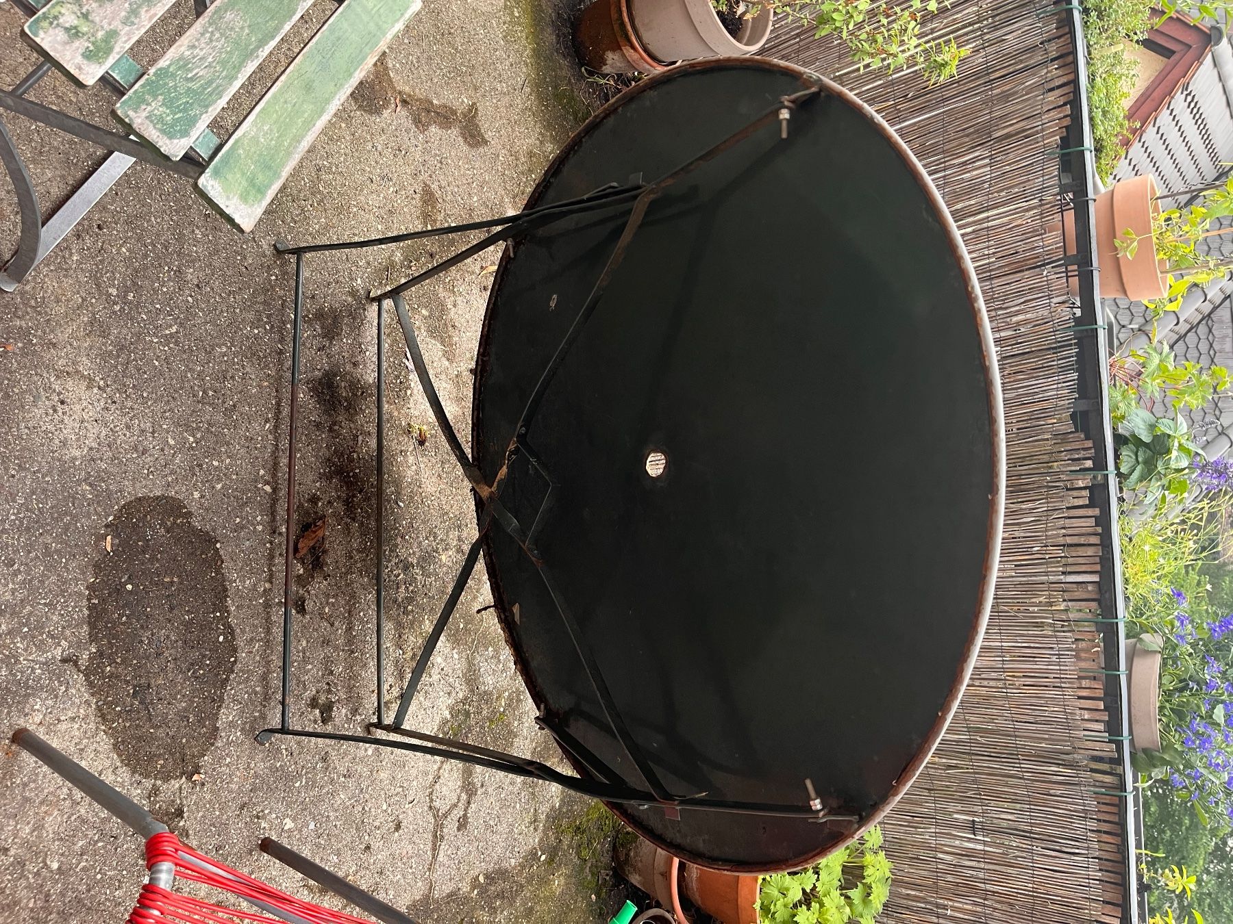 Tavoli: Blechtisch Balkon Vintage – Usato da zürich venduto da schaub60 2