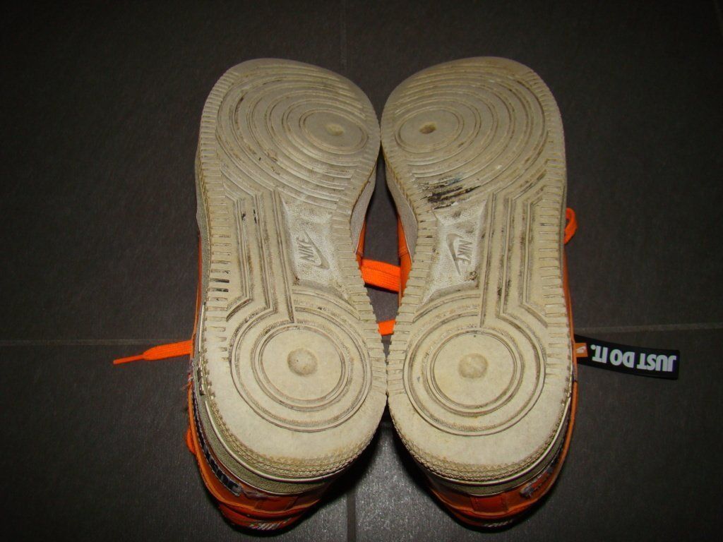 Nike Herrenschuhe: Air Force 1 Low, Pack Just Do It, Orange – Gebraucht aus Lussery-Villars von pousinete02 4