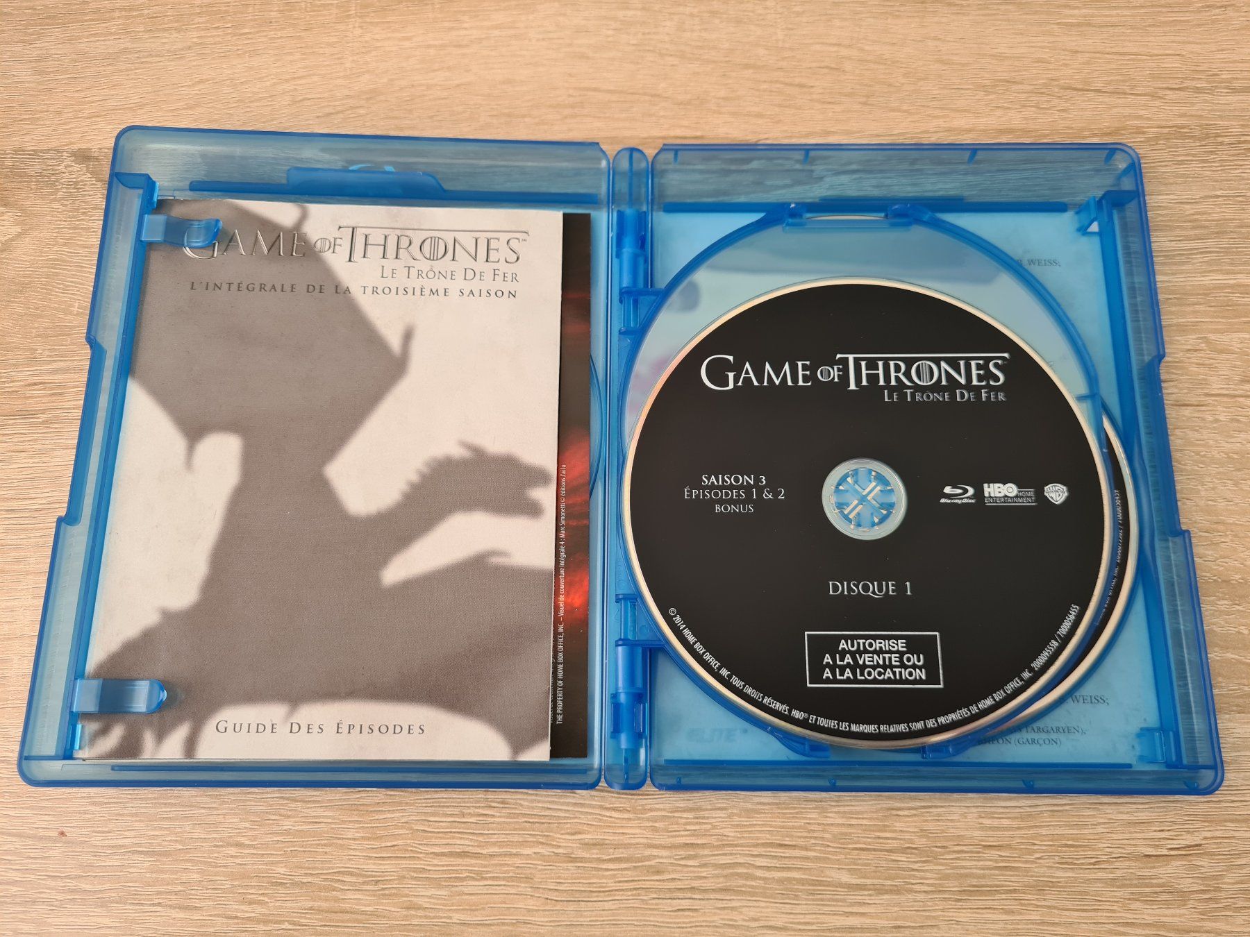 Tutti i DVDs: Game Of Thrones Saison 3 (5 Disk) - Blu-ray – Usato da Carouge GE venduto da Franllo 3