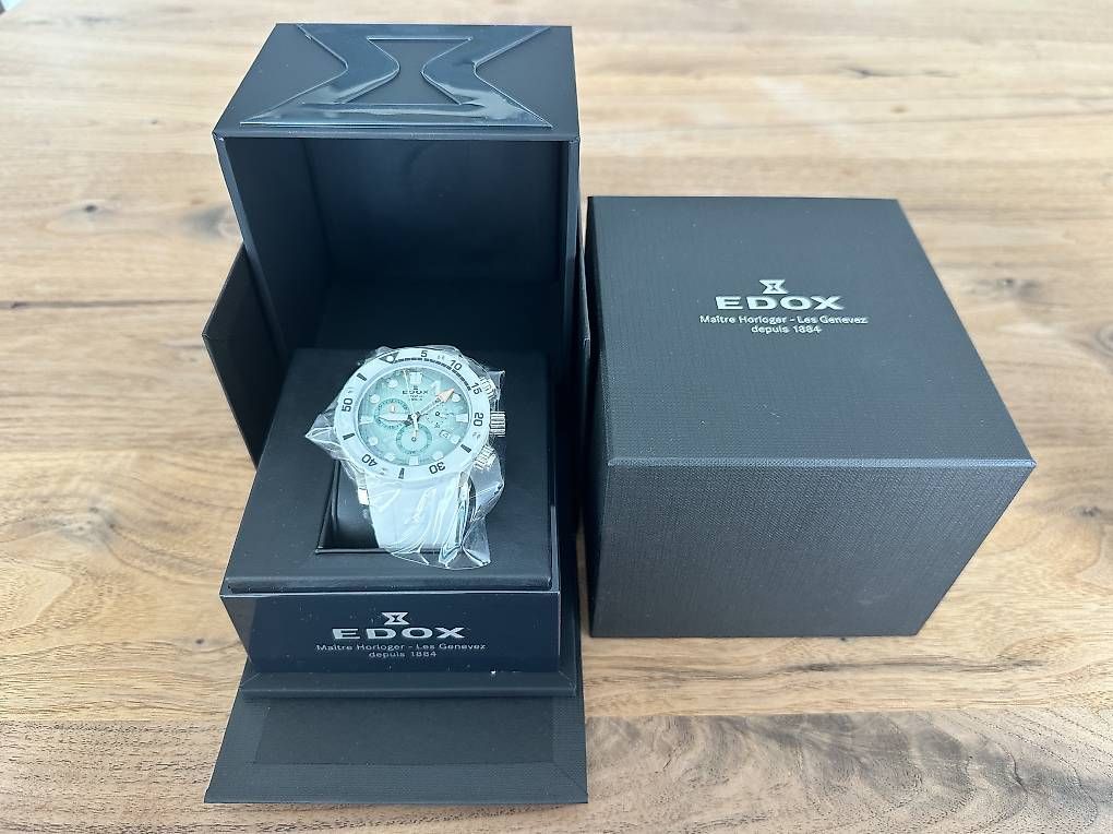 Edox Uhren: Edox CO-1 Date Chronograph – Neu und originalverpackt aus Seuzach von Seuzemer 4