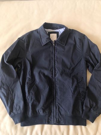 Jacke / Übergangsjacke CYRILLUS Gr. S blau