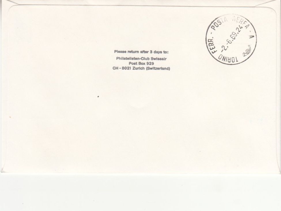 Tutti i francobolli: SLH RF 69.10 c Genève-Turin – Usato da Bürglen TG venduto da StampGraf 1