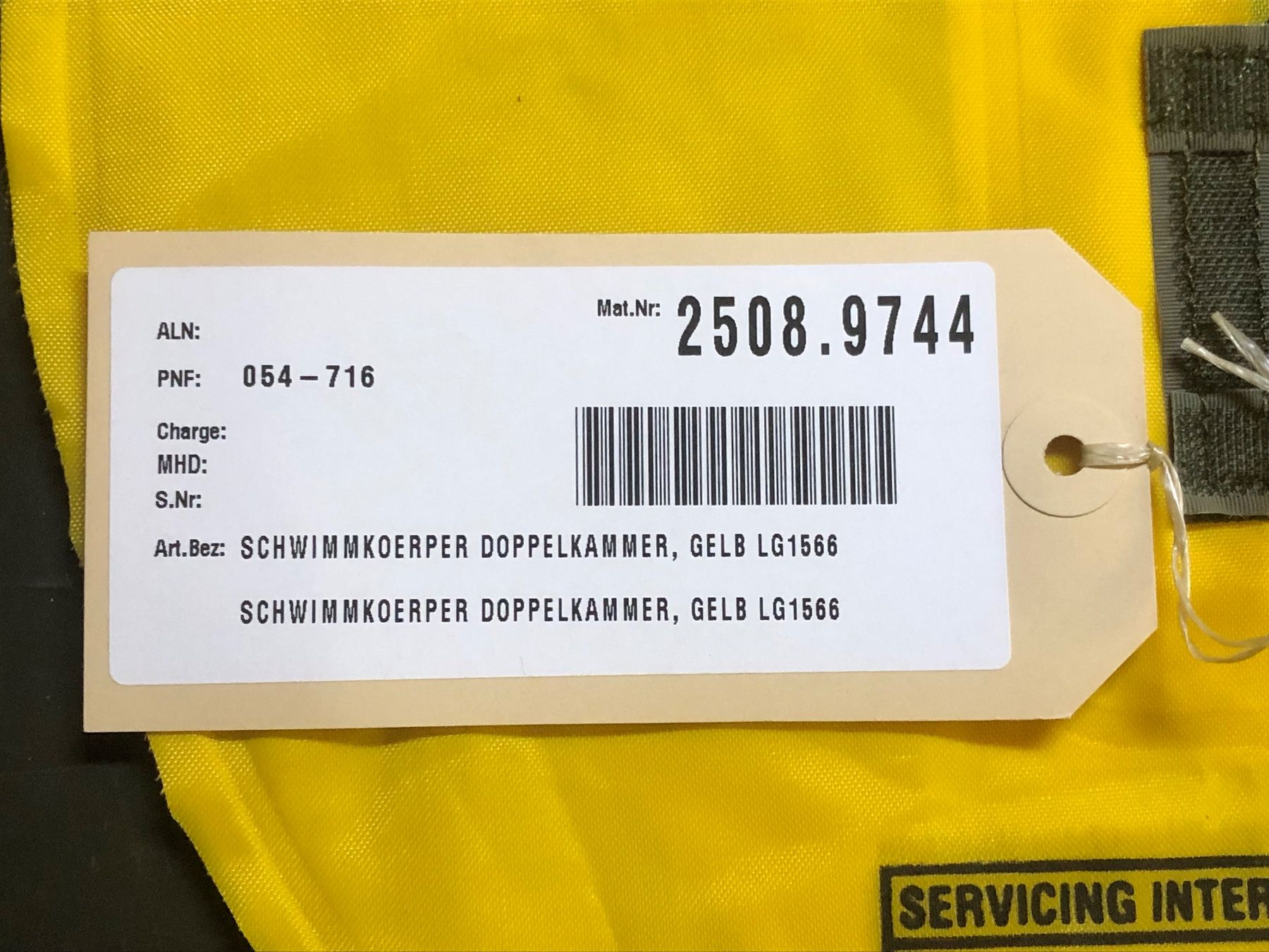 Schweizer Armee Uniformi: Schweizer Luftwaffe Schwimmweste zu Life Jacket Pilotenjacke – Usato da Madiswil venduto da TEMISO 4