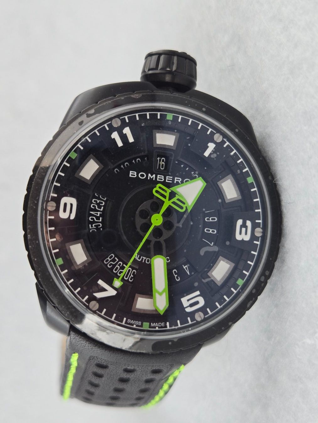 Bomberg Orologi: Bomberg Bolt-68 3 Hands Automatic – Nuovo (secondo la descrizione) da Chabrey venduto da Horology 2