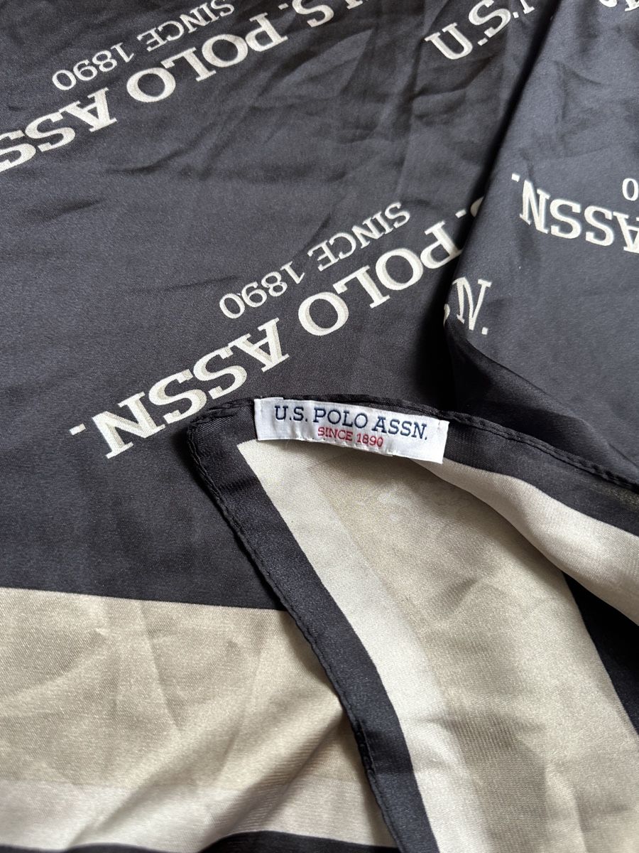 Foulards, Tücher & Schals: Seidentuch U.S. Polo Assn. quadratisch – Neu (gemäss Beschreibung) aus Luzern von w.welihodska 4