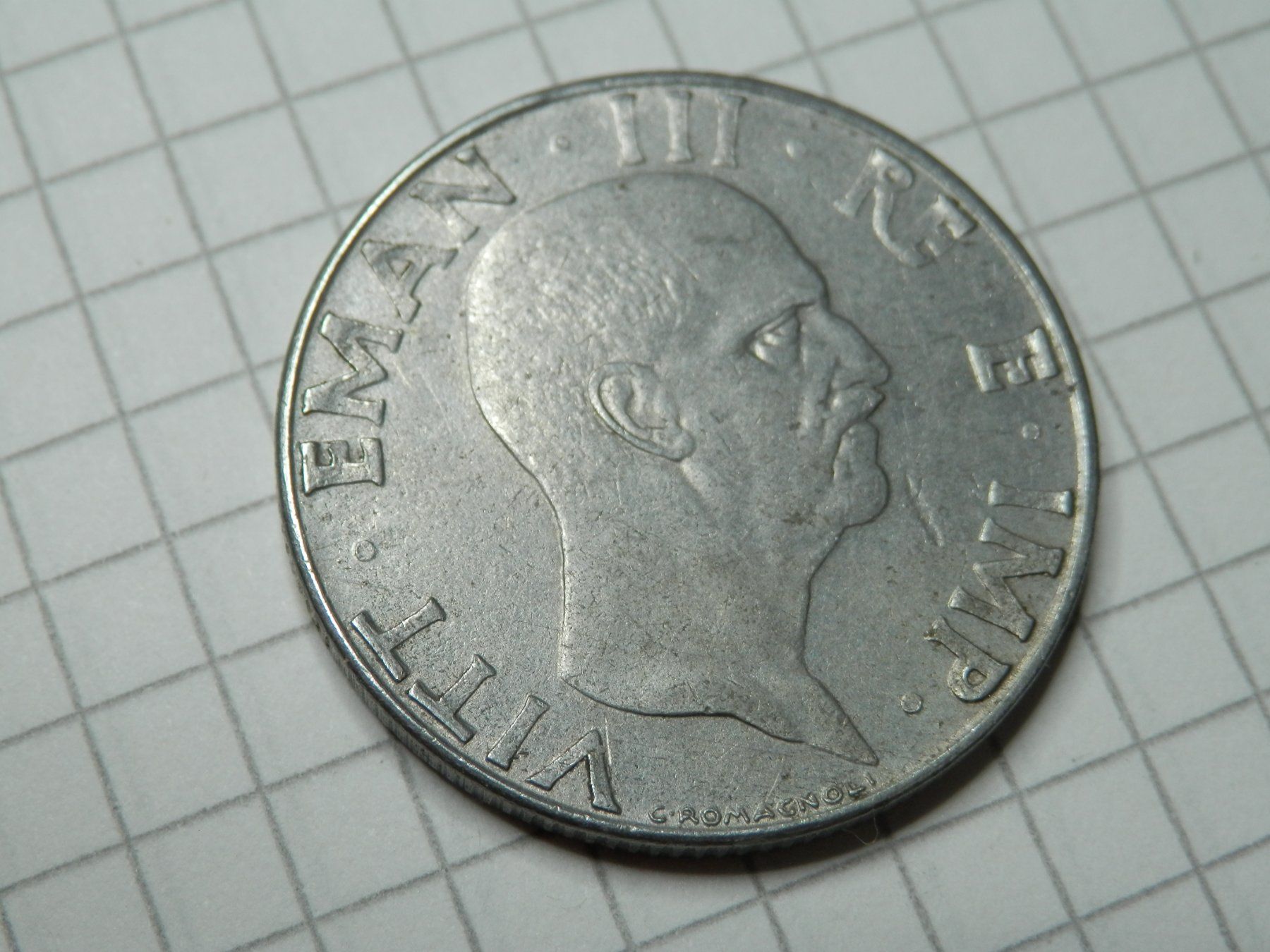 Tutti le monete: Italien 50 Centesimi, 1941 – Usato da Weiach venduto da weiach81 1