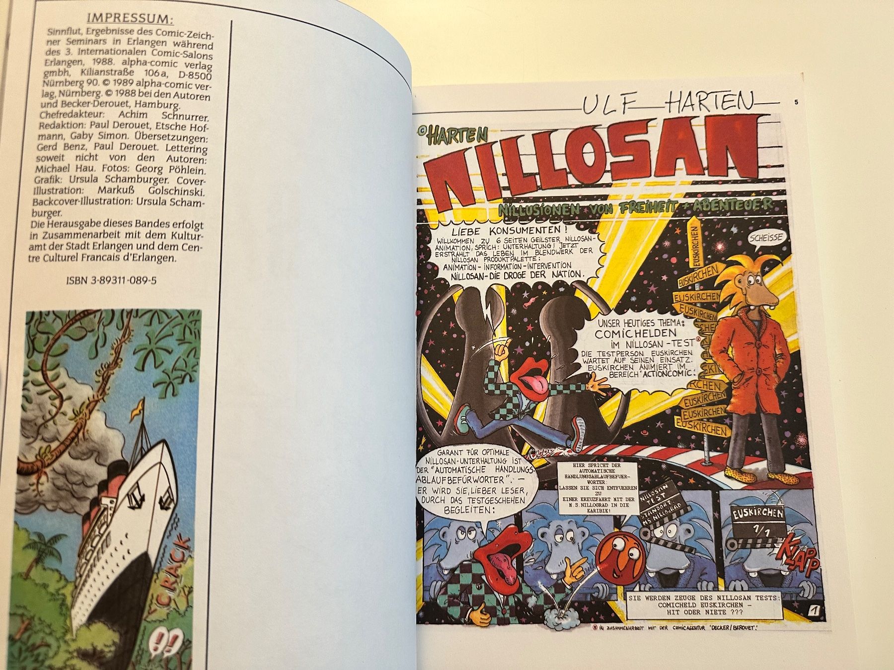 Fumetti: SINNFLUT - alpha-comic verlag – Usato da Münsingen venduto da Ganjam 3