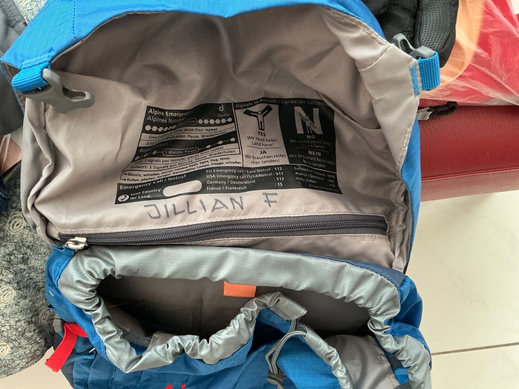 Deuter Zaini: Deuter Rucksack Fox 40 – Usato da Biel-Benken BL venduto da Sahra1 5