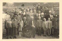 Sattel -  vermutlich Familienfoto Kryenbühl "Burehof"