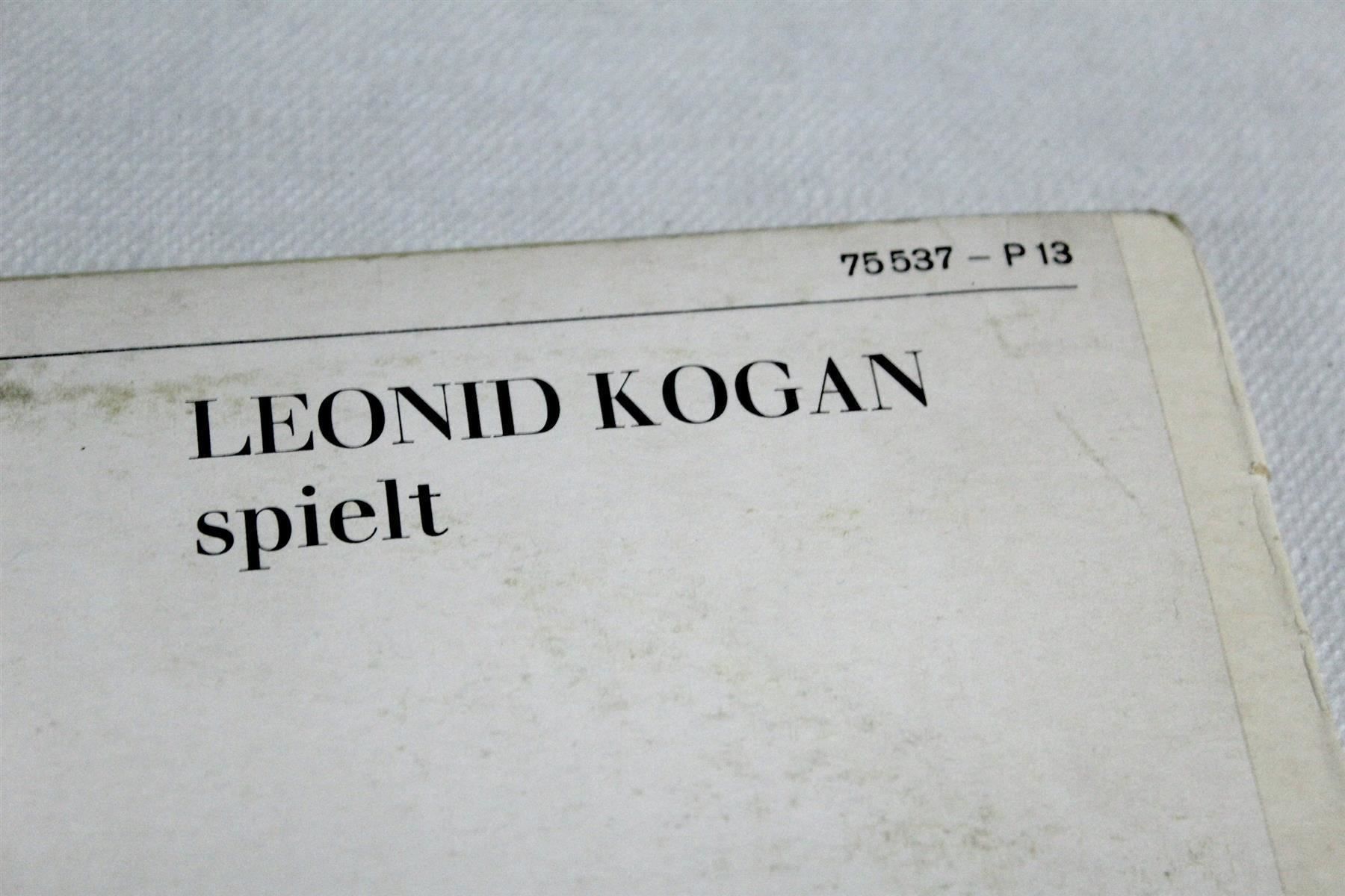 Vestiti: LEONID KOGAN: UdSSR-Originalaufnahme – Usato da Bern venduto da vinyl-heaven 6
